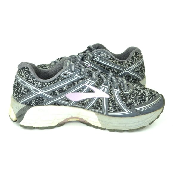 Brooks GTS 17 Women's Size 8 Gray Fabric Athletic Running Sneakers - Picture 8 of 10